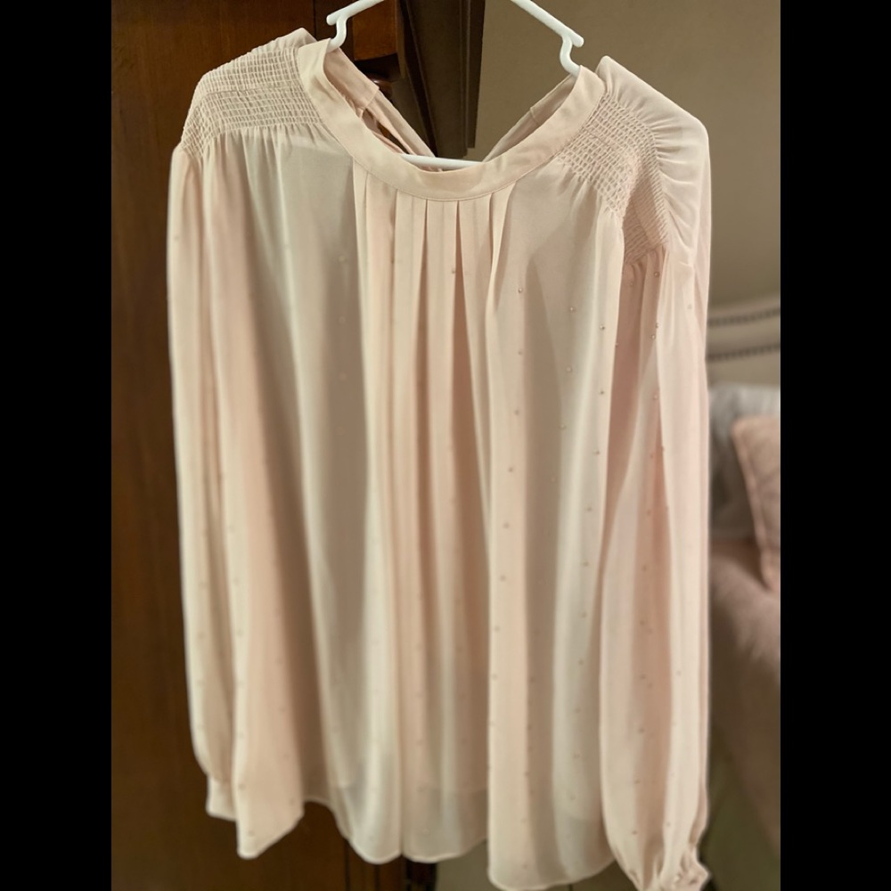 Ann Taylor sparkled chiffon top